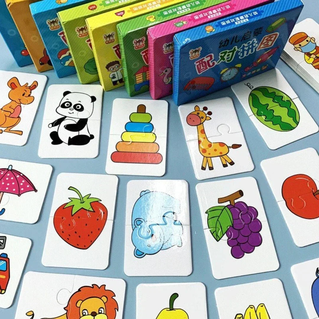 Memory card game for children – Playfully stimulates memory and concentration (Buy 1 get 1 free)