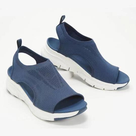 Kaska | Comfortable Sandals for Women | Supportive & Stylish-Blue-4.5-State of Style