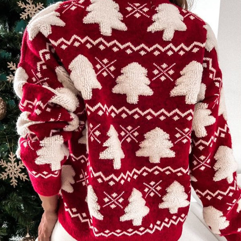 KatysSweater | Christmas Sweater for Women | Festive & Cosy Knitwear-Green-S-State of Style