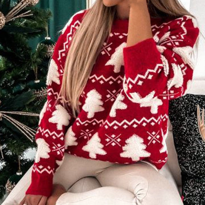 KatysSweater | Christmas Sweater for Women | Festive & Cosy Knitwear-Green-S-State of Style