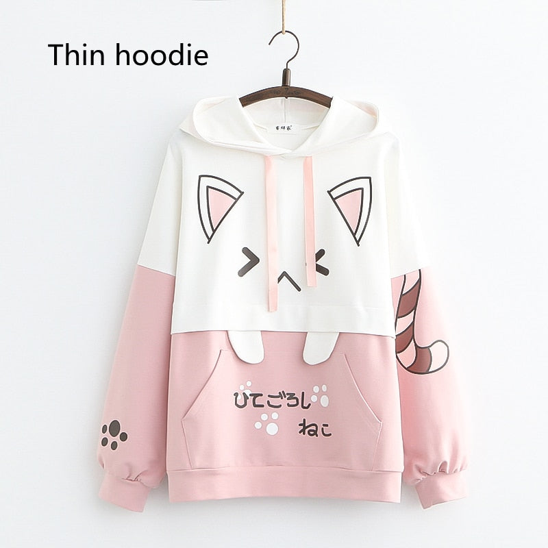 KawaiiHoodie | Hoodie for Women | Cosy & Stylish Casual Wear-Black-One size fits all-State of Style