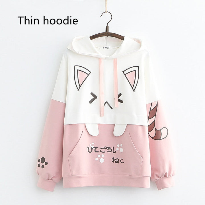 KawaiiHoodie | Hoodie for Women | Cosy & Stylish Casual Wear-Black-One size fits all-State of Style