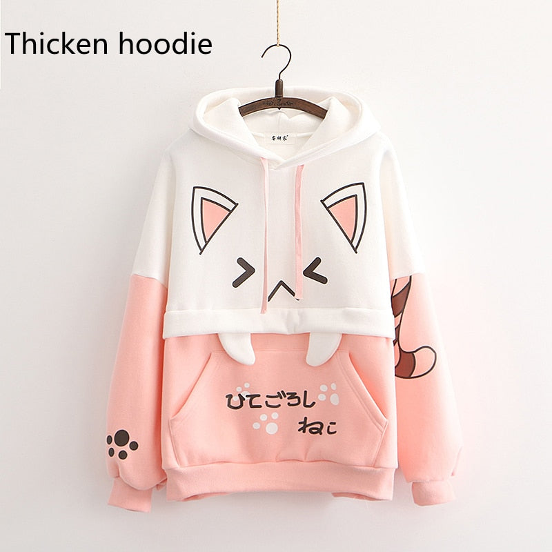 KawaiiHoodie | Hoodie for Women | Cosy & Stylish Casual Wear-Black-One size fits all-State of Style