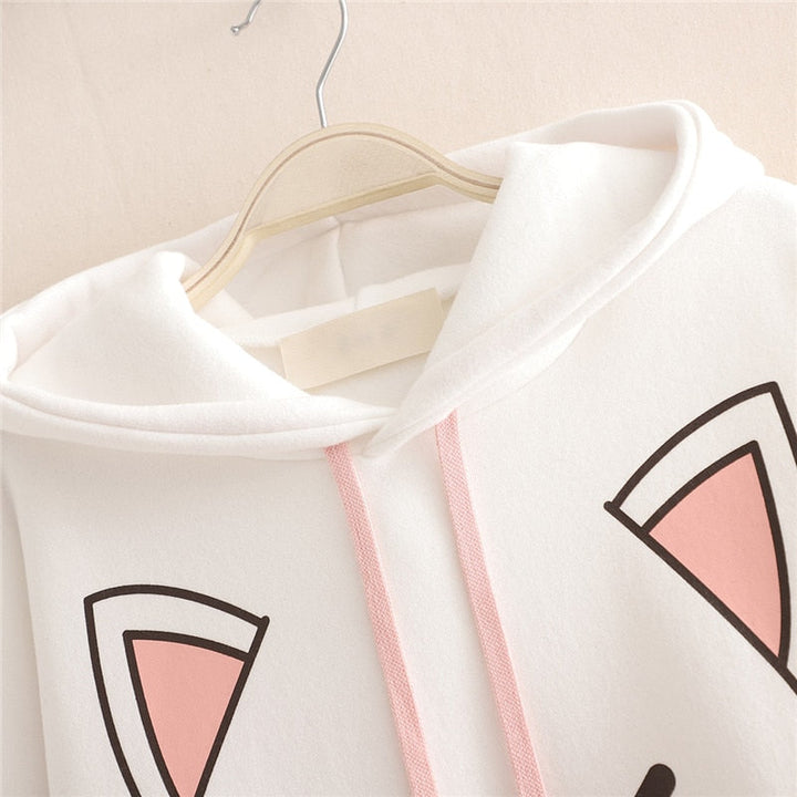KawaiiHoodie | Hoodie for Women | Cosy & Stylish Casual Wear-Black-One size fits all-State of Style