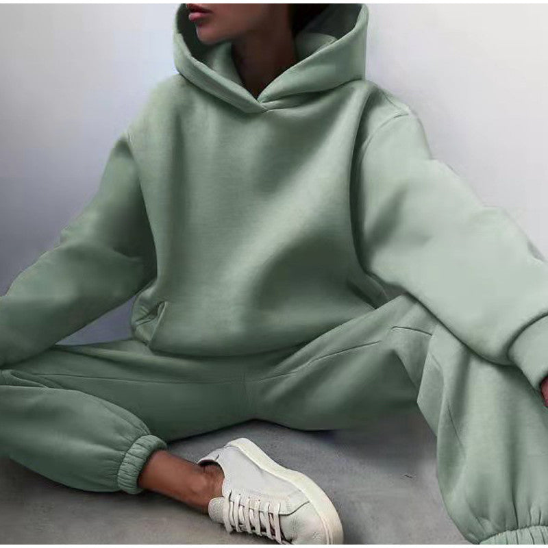 Kays Suit | Plus Size Jogging Suit for Women | Comfortable Activewear-Green-S-State of Style