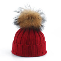 Kellie Knitted Beanie | Stylish, Warm & Trendy-Red-State of Style