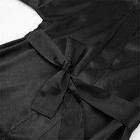 KellysJas | Bathrobe for Women | Soft & Luxurious Loungewear-Black-S-State of Style