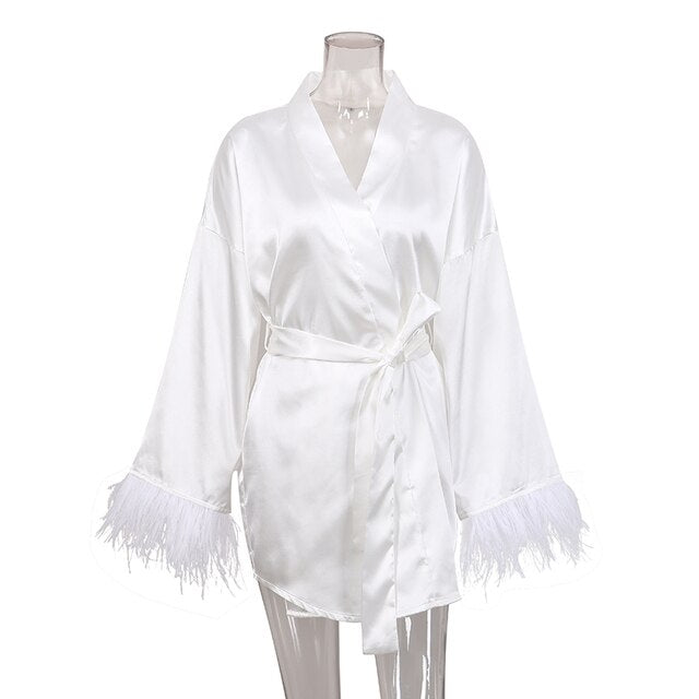 KellysJas | Bathrobe for Women | Soft & Luxurious Loungewear-Black-S-State of Style