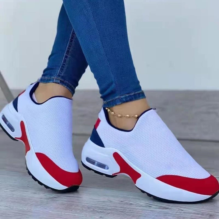 KellysSneaks | Women's Sneakers with Reinforced Sole | Supportive & Stylish-White-5.0-State of Style