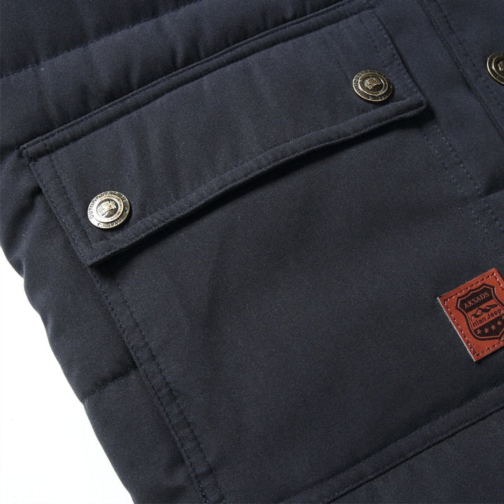 KellysWarmer | Body Warmer for Men | Lightweight & Insulated Vest-Black-160cm 50kg for M-State of Style