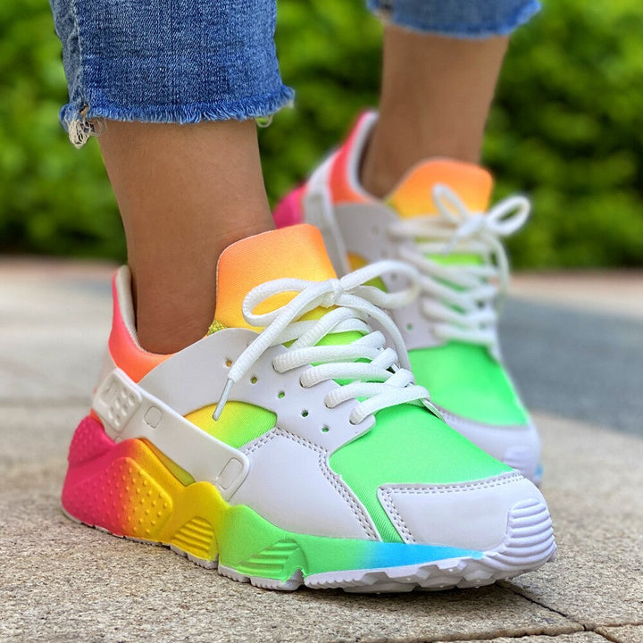KennaSneaks | Comfortable Footbed Shoe for Women | Supportive & Stylish-Colourful-4.5-State of Style