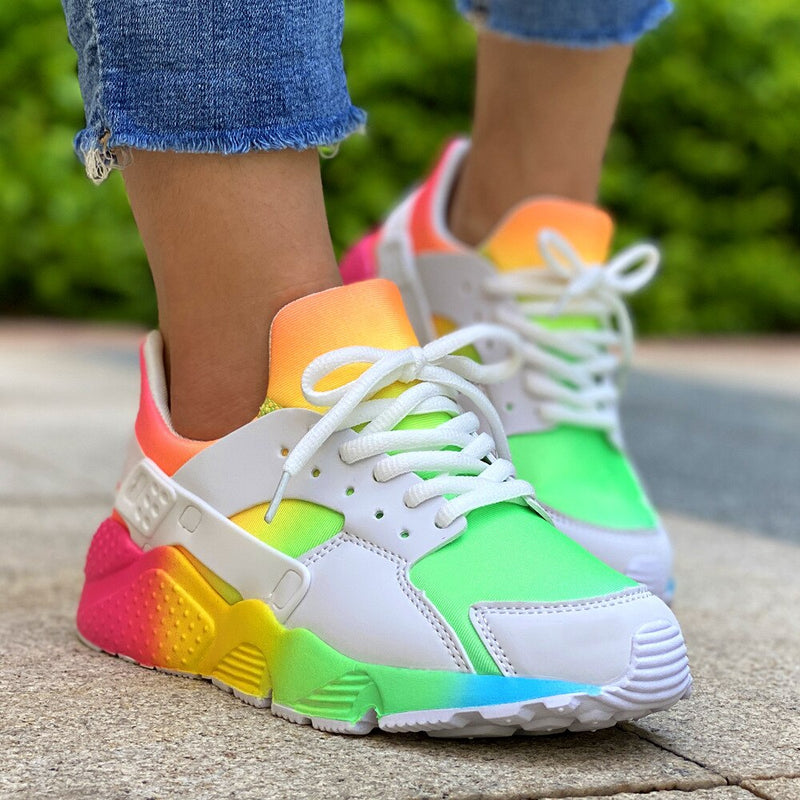 KennaSneaks | Comfortable Footbed Shoe for Women | Supportive & Stylish-Colourful-4.5-State of Style