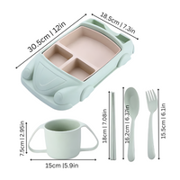 Kids' Dining Set - TurboTable-Pink-Car 1-State of Style