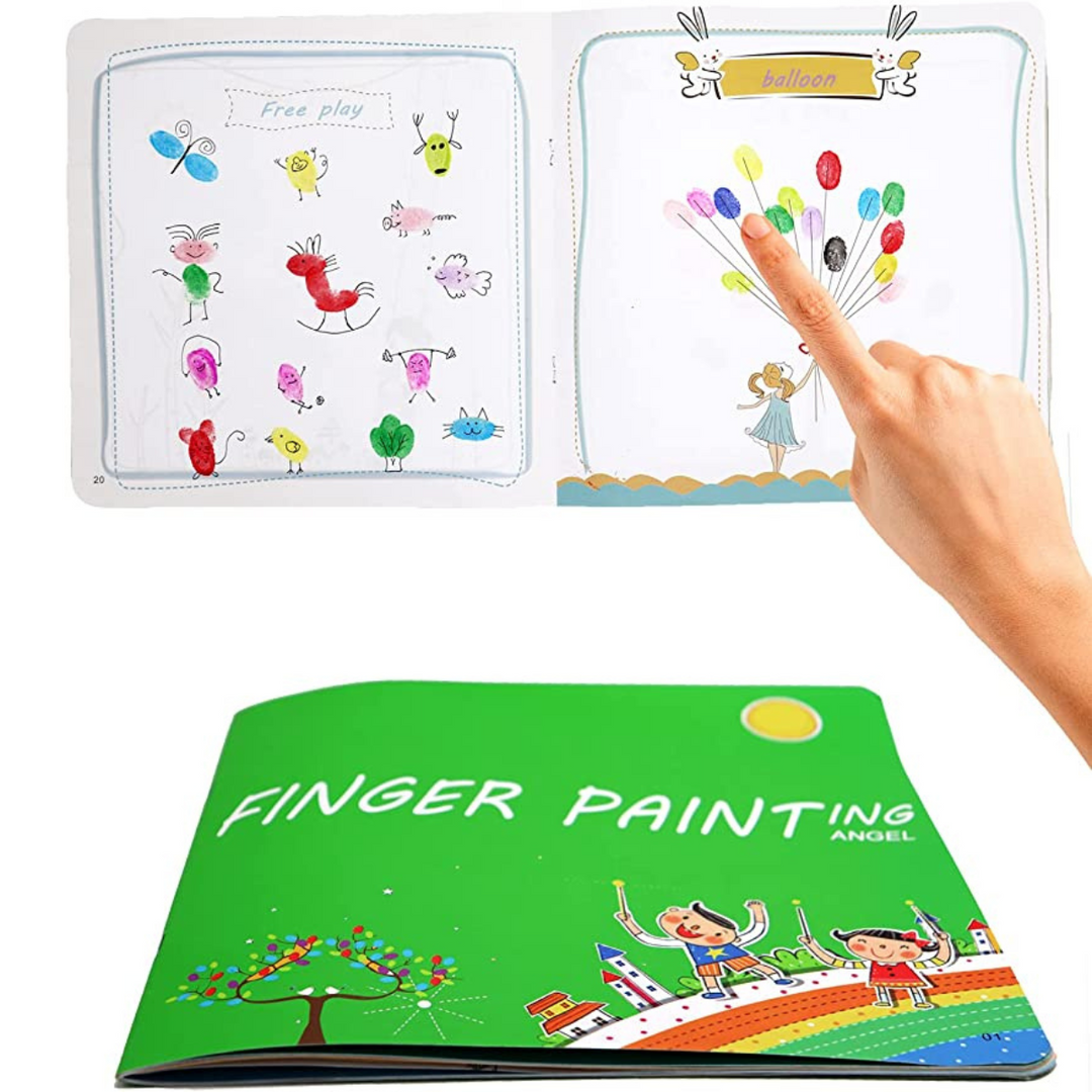 Kids Finger Paint Set - ColourPower-Set of 6 colours-State of Style