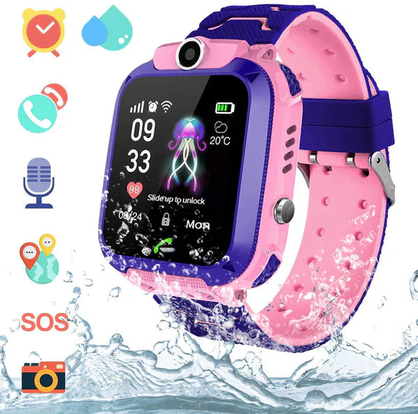 Kids GPS watch with Location and Calling - Luna-Pink-State of Style