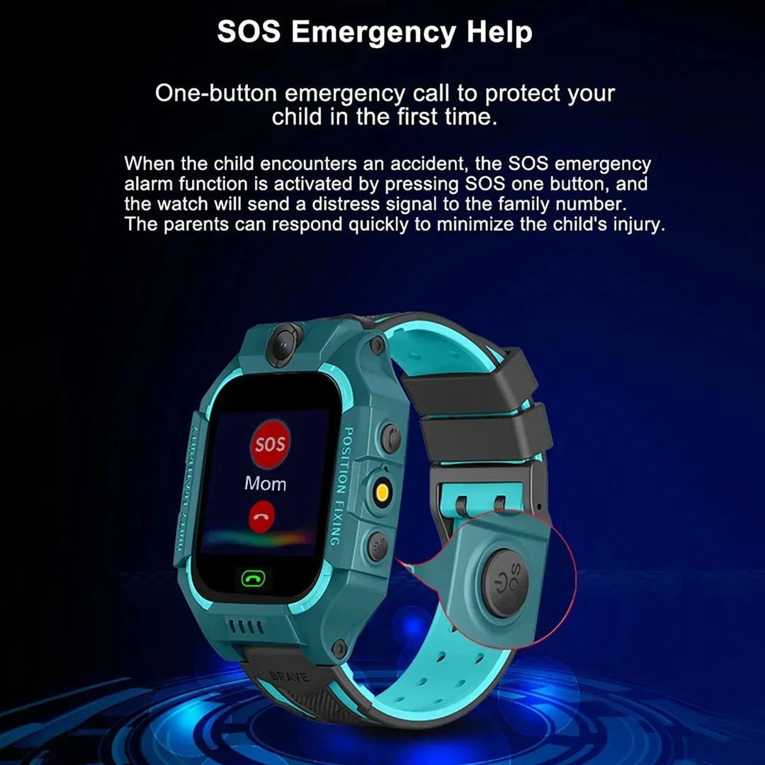Kids GPS watch with Location and Calling - Luna-Pink-State of Style