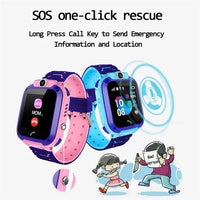Kids GPS watch with Location and Calling - Luna-Pink-State of Style