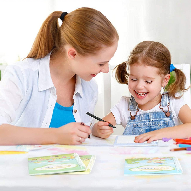 Kids' Notebook - Creative Scribbles-Set of 4-State of Style