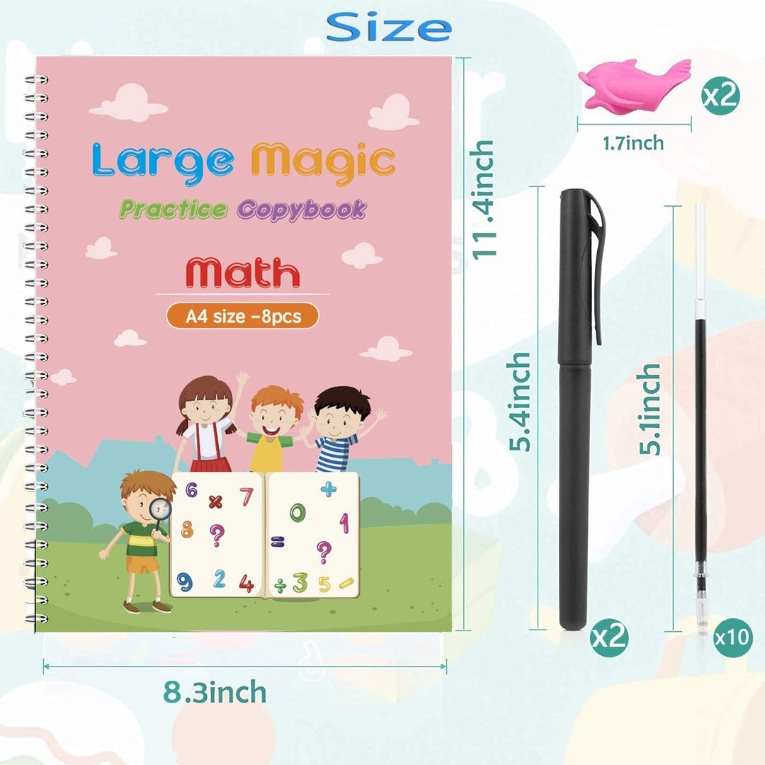 Kids' Notebook - Creative Scribbles-Set of 4-State of Style