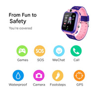 Kids Smartwatch - JuniorExplore-Pink-State of Style