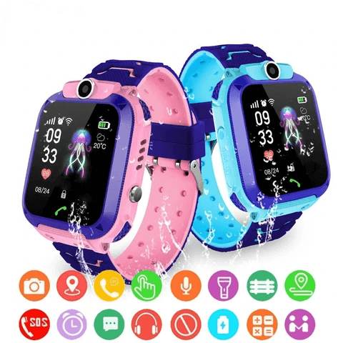 Kids' Smartwatch with Tracking - SafeScout-Pink-State of Style