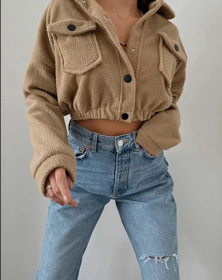 KirstensJacket | Bomber Jacket for Women | Trendy & Versatile Outerwear-Brown-XS-State of Style
