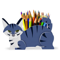 KittyKraft Cat-Shaped DIY Garden Pot-White-State of Style