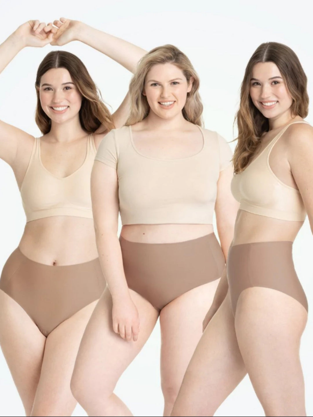 KlaartjesDraws | Underwear for Women | Comfortable & Stylish Lingerie-Beige + 2x Beige Free-S-State of Style