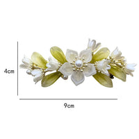Klarissa Traditional Hair Accessory – Vintage Lily & Pearl Hairpin-Blue-State of Style