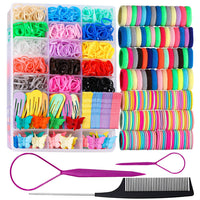 Kleurvolle Elastische Haarbanden en Accessoires Set-State of Style