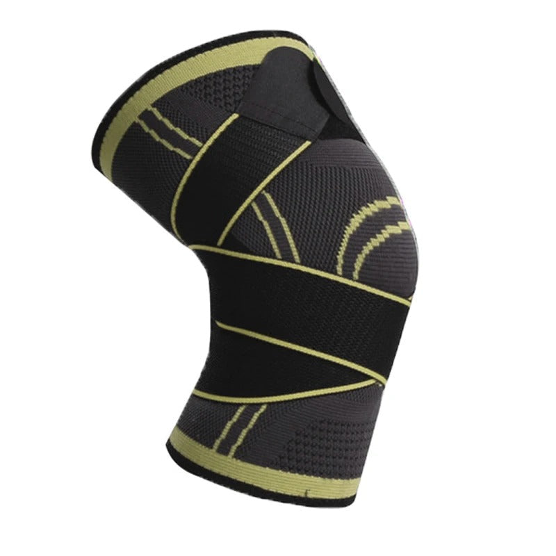 Knee Sleeves for Pain Relief and Stability - FlexiSupport-Yellow-S-State of Style