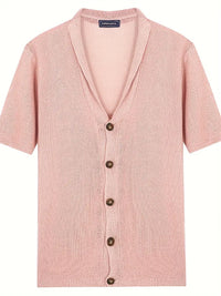 KNITTED BUTTONED SHIRT | COSY & STYLISH-Black-Triple extra large-State of Style