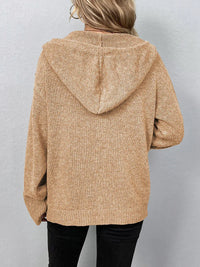 Knitted Cardigan with Hood - Mila-Grey-S-State of Style