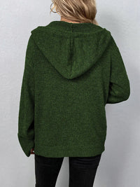 Knitted Cardigan with Hood - Mila-Grey-S-State of Style