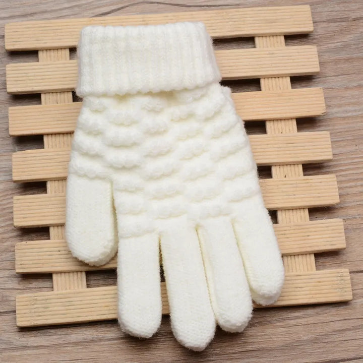 Knitted Touchscreen Gloves for Women - Amara-Black-State of Style