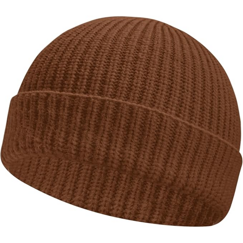 Knitted Winter Beanie - Robin-Brown-State of Style