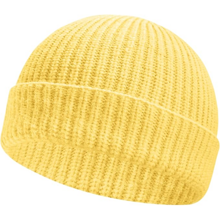 Knitted Winter Beanie - Robin-Yellow-State of Style