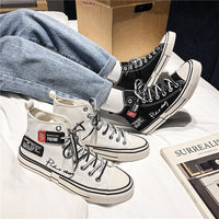 KoSneaks | Modern High-Top Shoe | Trendy & Comfortable Footwear-White-4.5-State of Style
