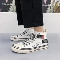 KoSneaks | Modern High-Top Shoe | Trendy & Comfortable Footwear-White-4.5-State of Style
