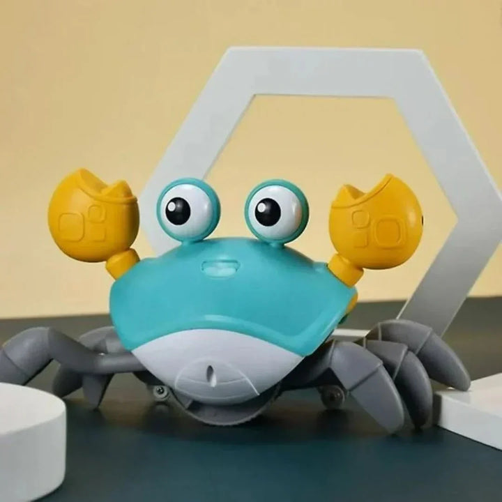 Interactive crawling toy with movement and music - Scratchy Crab