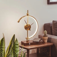 KyotoGlow Rechargeable Lamp Clock – Luxe Lighting with Wireless Charging-State of Style