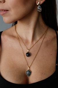 Labradorite Protection Necklace - Valoria-State of Style