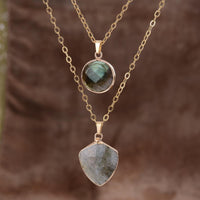 Labradorite Protection Necklace - Valoria-State of Style