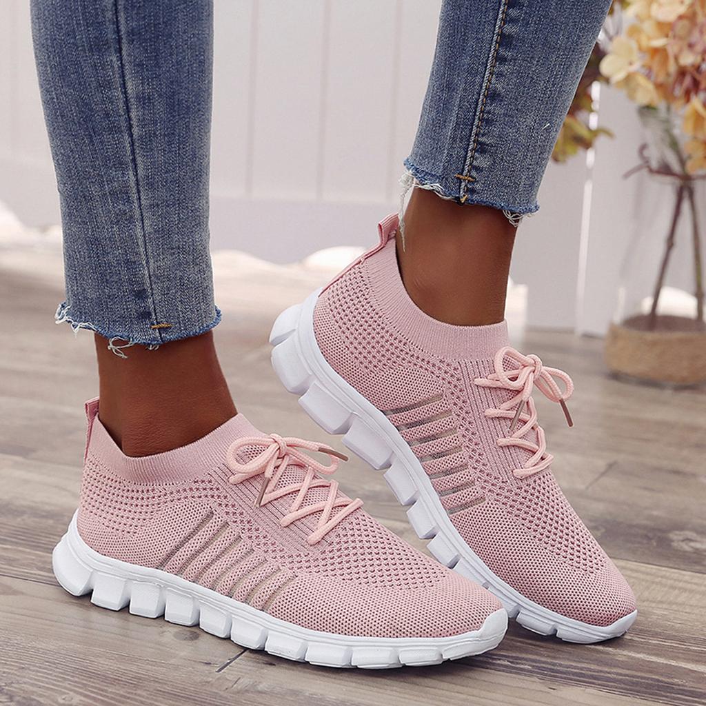 Ladies Anti-Slip Sneakers - ActiveColor-Pink-3.0-State of Style