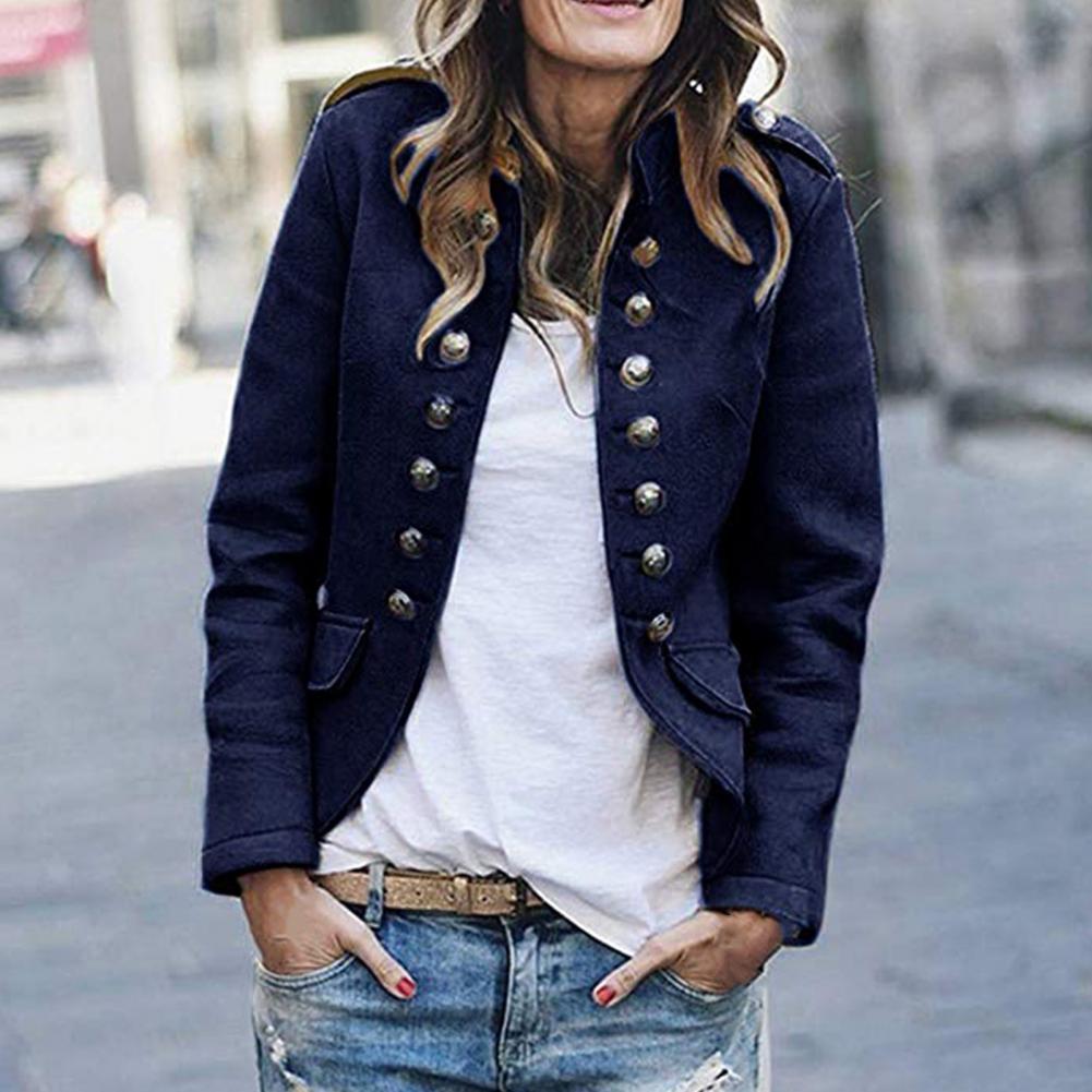 Ladies Blazer in Luxury Style - Elise-Blue-S-State of Style