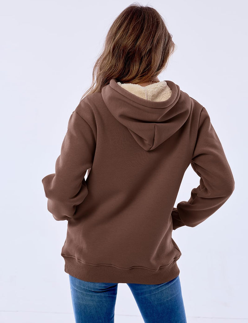 Ladies Casual Lined Hoodie - Lilly-Black-S-State of Style
