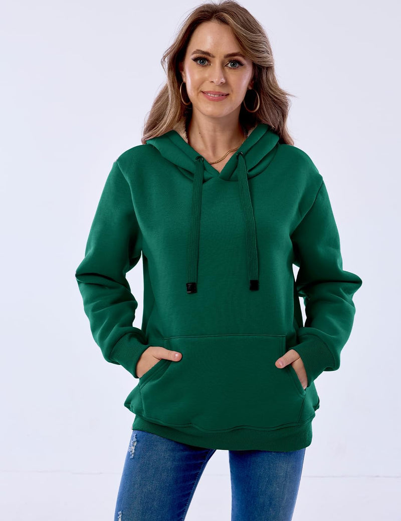 Ladies Casual Lined Hoodie - Lilly-Black-S-State of Style