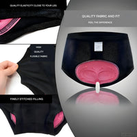 Ladies Cycling Shorts - FlexiComfort-Black-S-State of Style