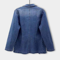 Ladies' denim blazer with an elegant cut – Nora-S-State of Style