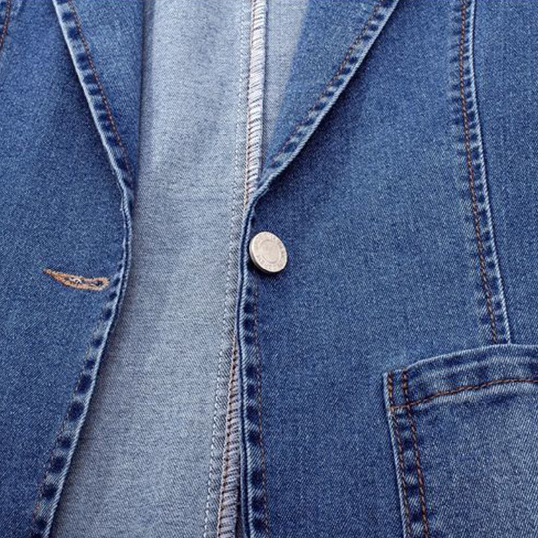 Ladies' denim blazer with an elegant cut – Nora-S-State of Style